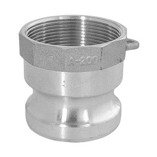 Camlock A male - BSP thread female, Stainless steel (5020-20)