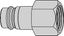 Nipl DN12.5 G 1/2" IF Viton SF