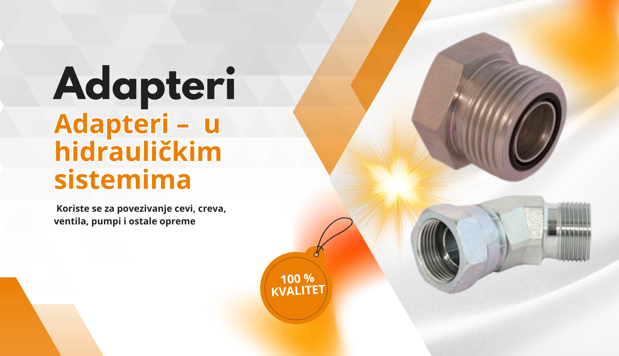 Adapteri za hidraulične sisteme – kompletan vodič