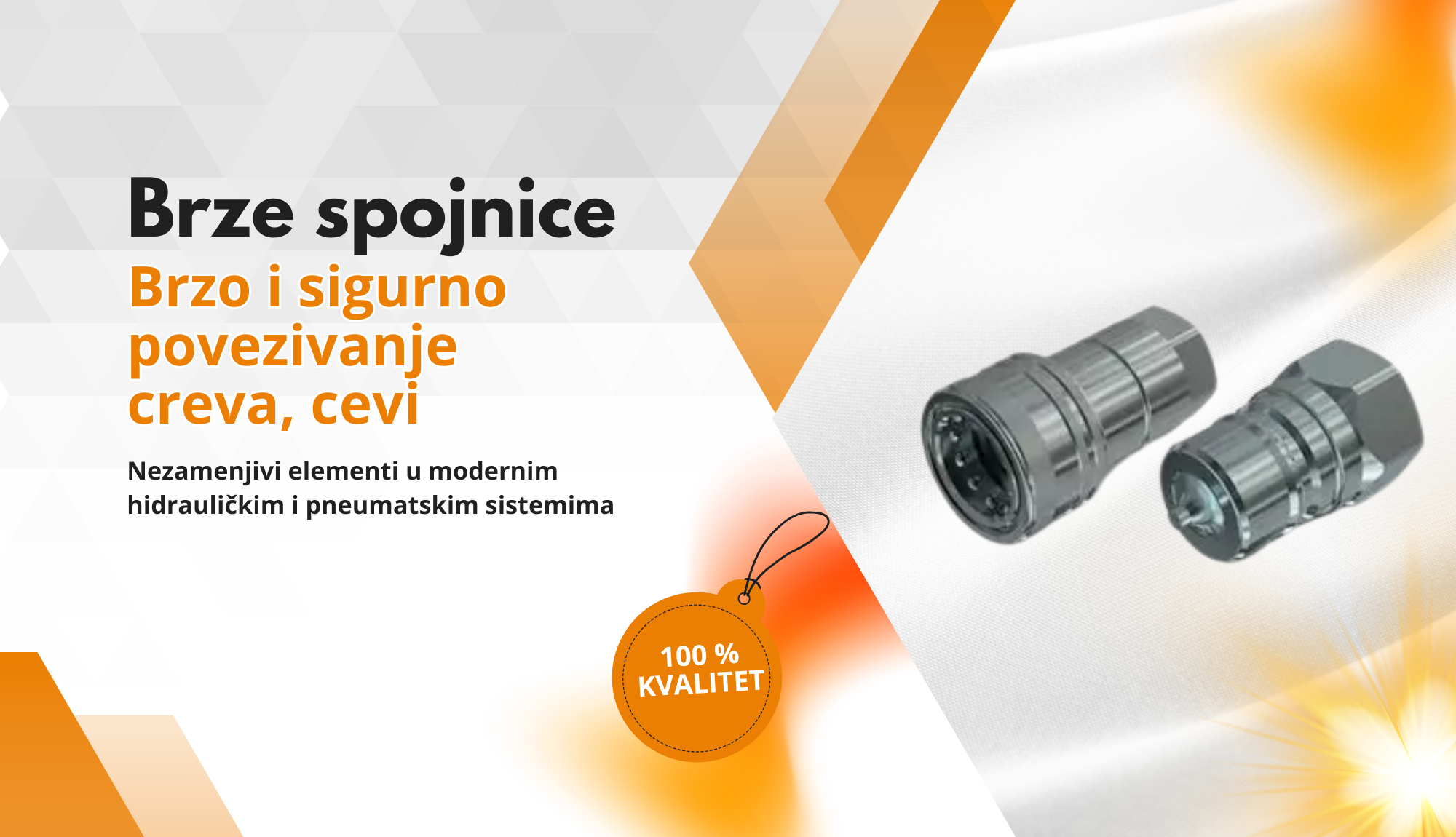 Koji problem rešavaju brze spojnice u industriji hidraulike?