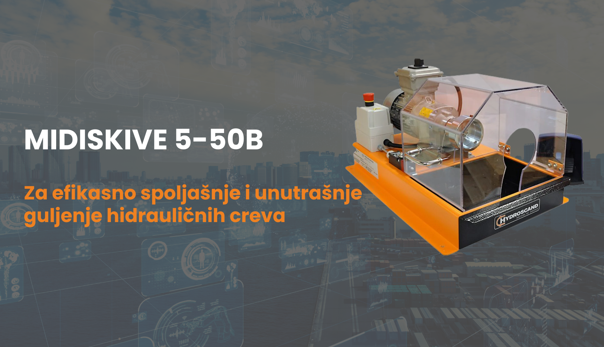 MidiSkive 5-50B – Profesionalno rešenje za preciznu obradu hidrauličnih creva