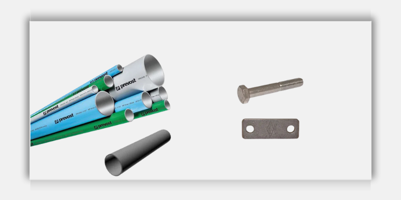 Cevi , držači  i šelne