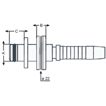 Priključak za Kärcher 1/4" sa Kuglagerem. inox (4374-11)