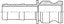 Camlock E male - Hose fitting, Aluminum (5024-00)