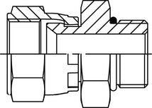 Ravni podesivi adapter JIC (7667-xx)